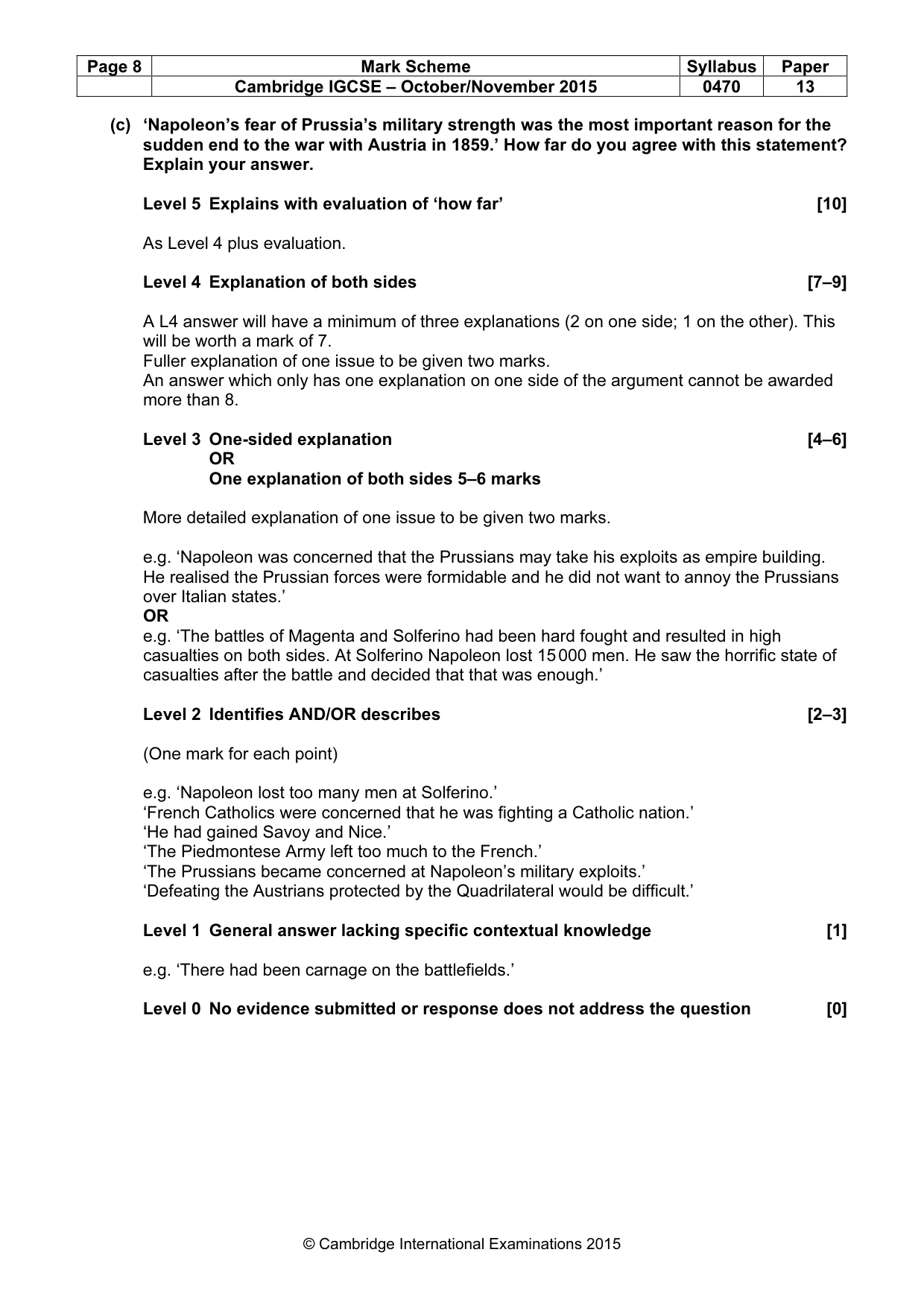 Mark scheme, page 8 of 68