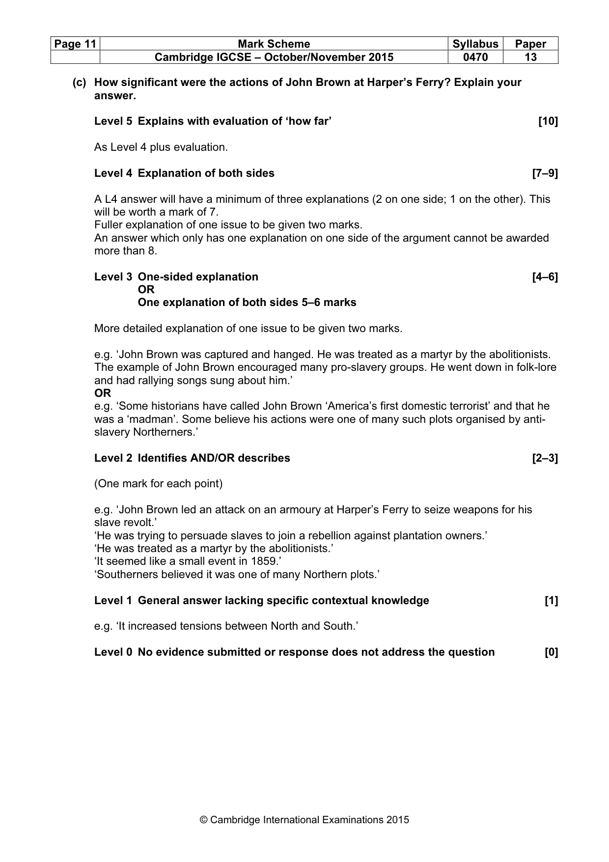 Mark scheme, page 11 of 68
