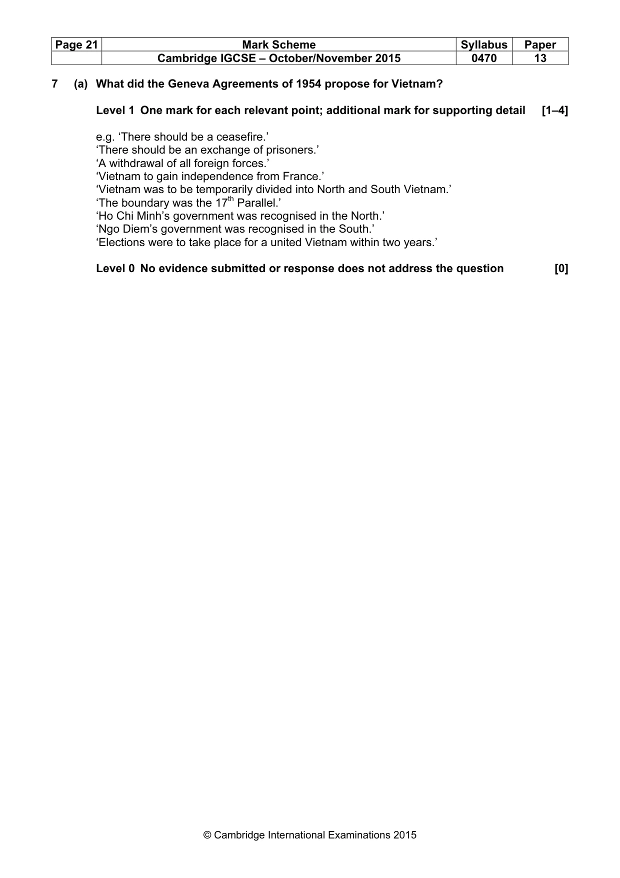 Mark scheme, page 21 of 68