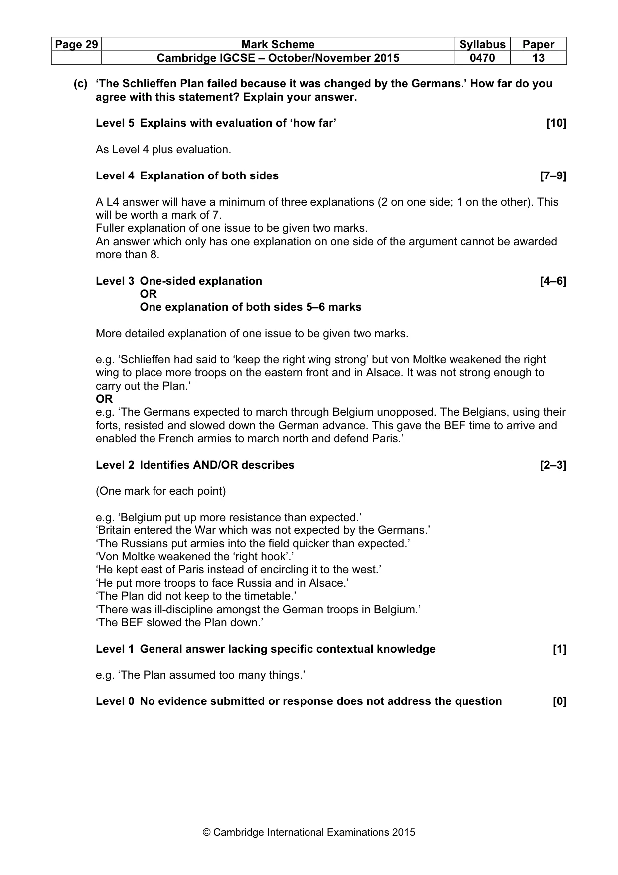 Mark scheme, page 29 of 68