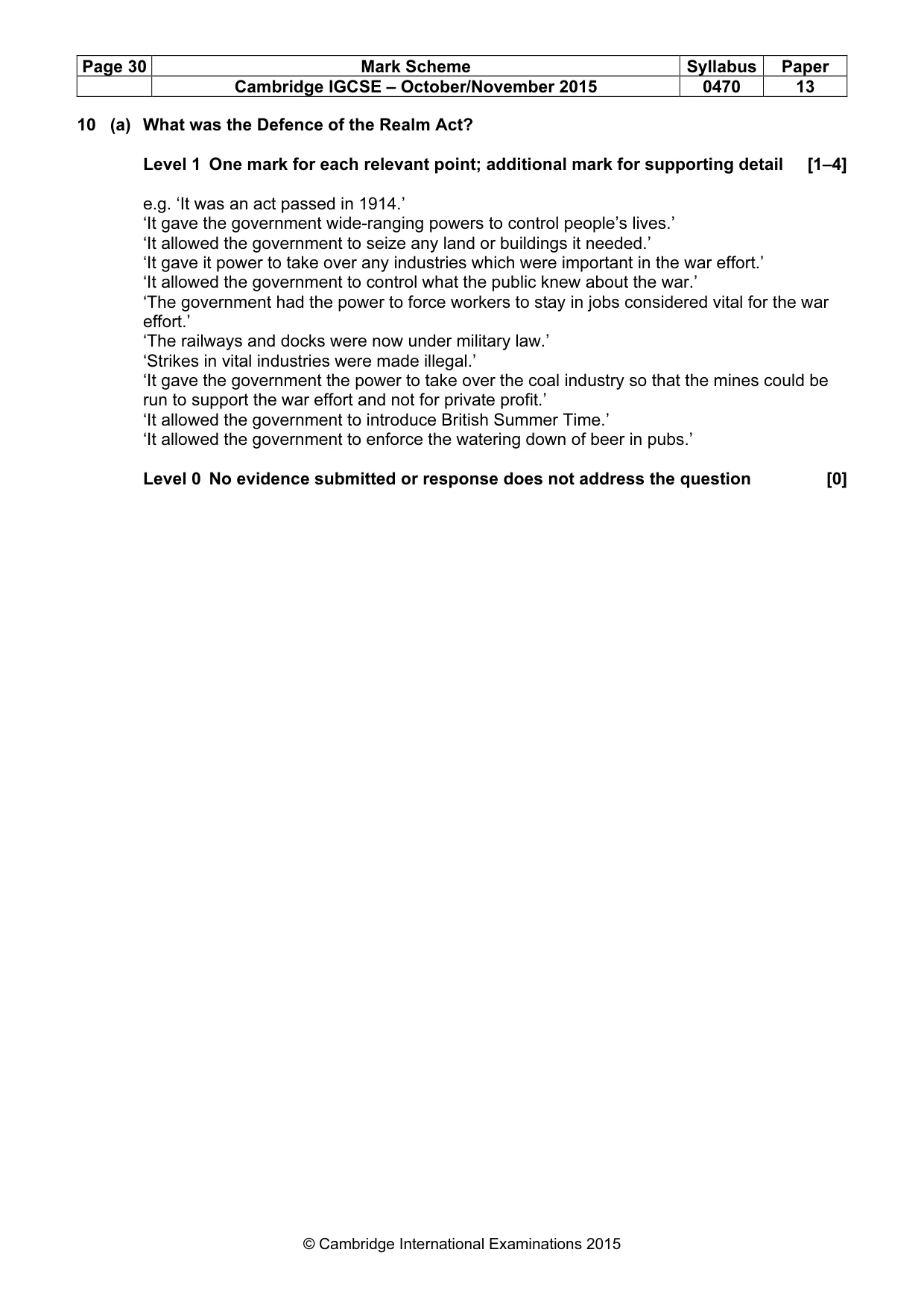 Mark scheme, page 30 of 68
