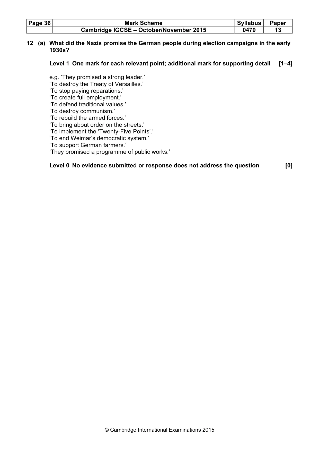 Mark scheme, page 36 of 68