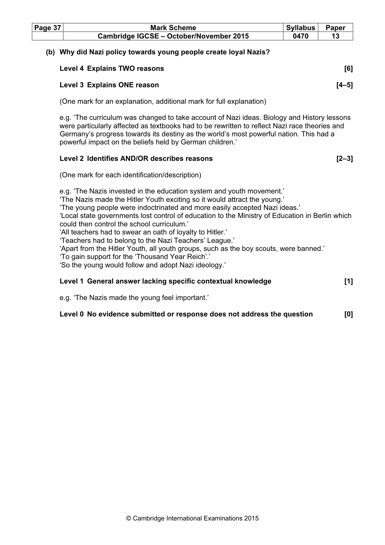 Mark scheme, page 37 of 68
