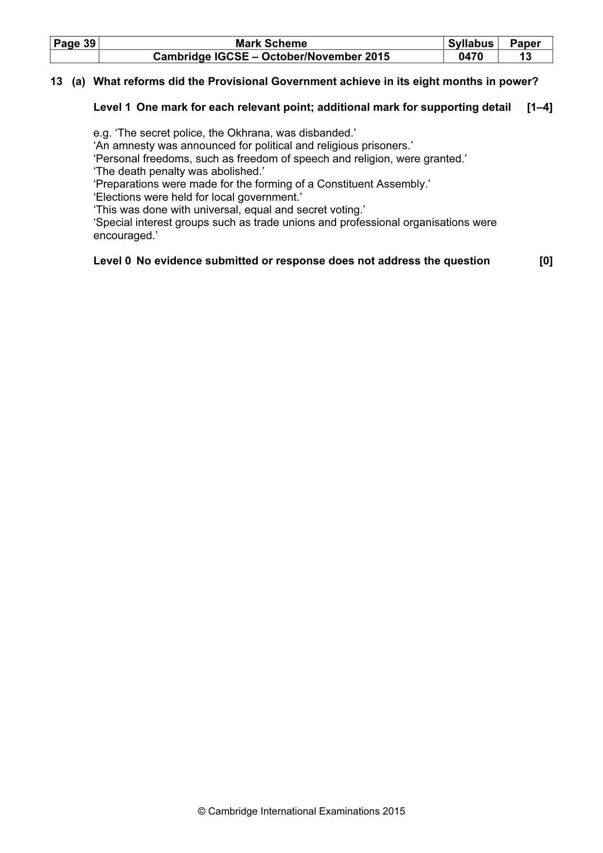 Mark scheme, page 39 of 68