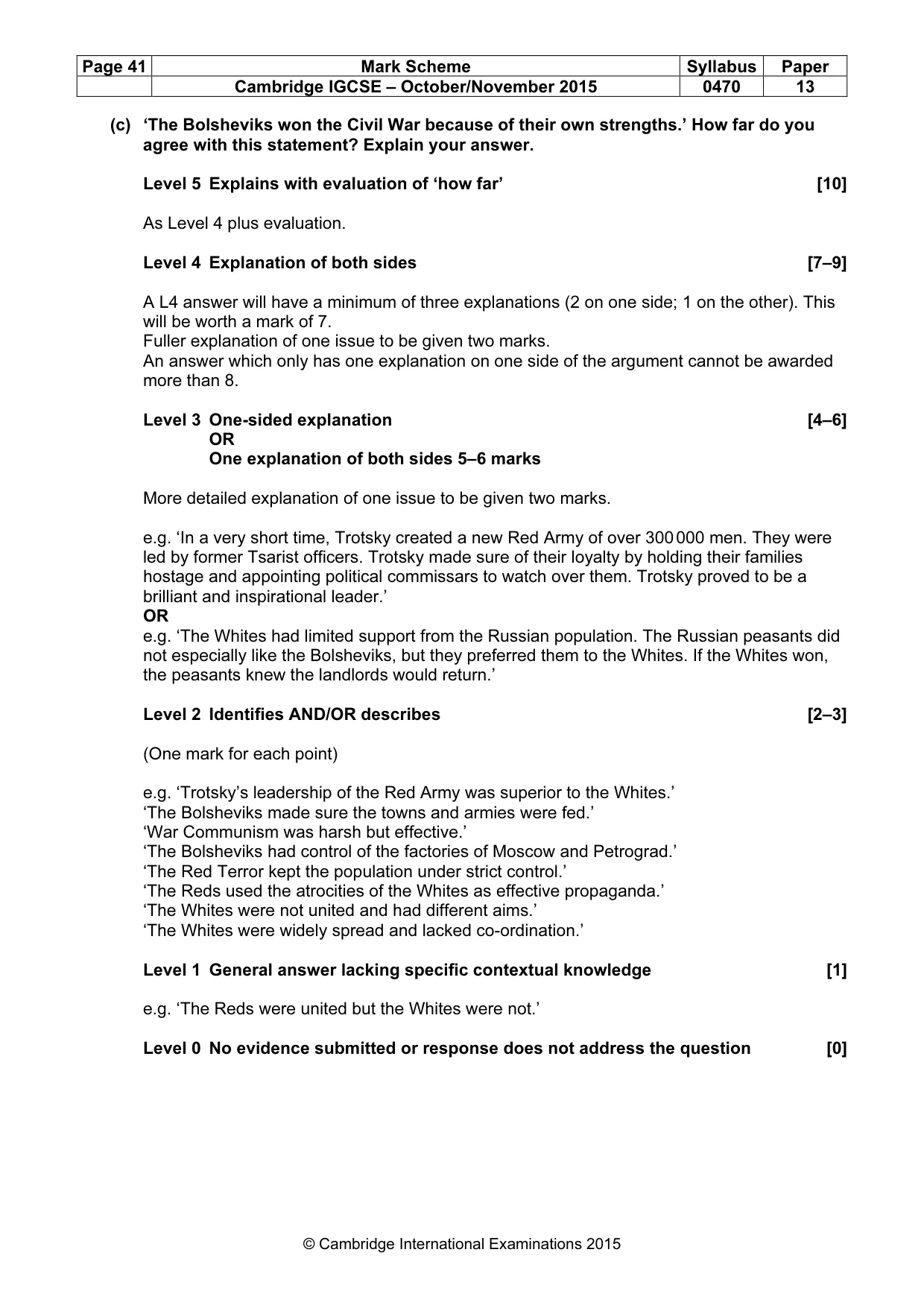 Mark scheme, page 41 of 68