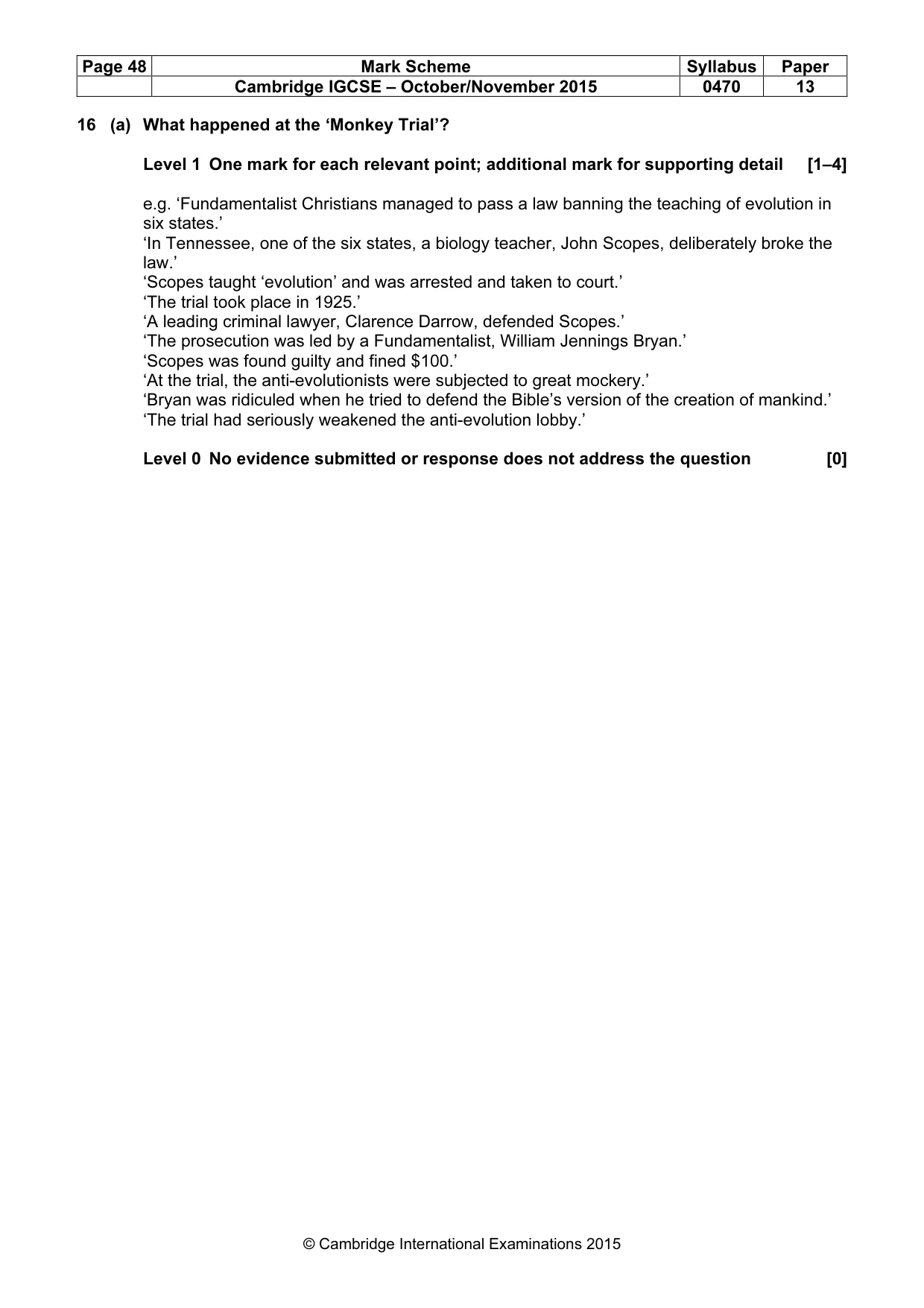 Mark scheme, page 48 of 68