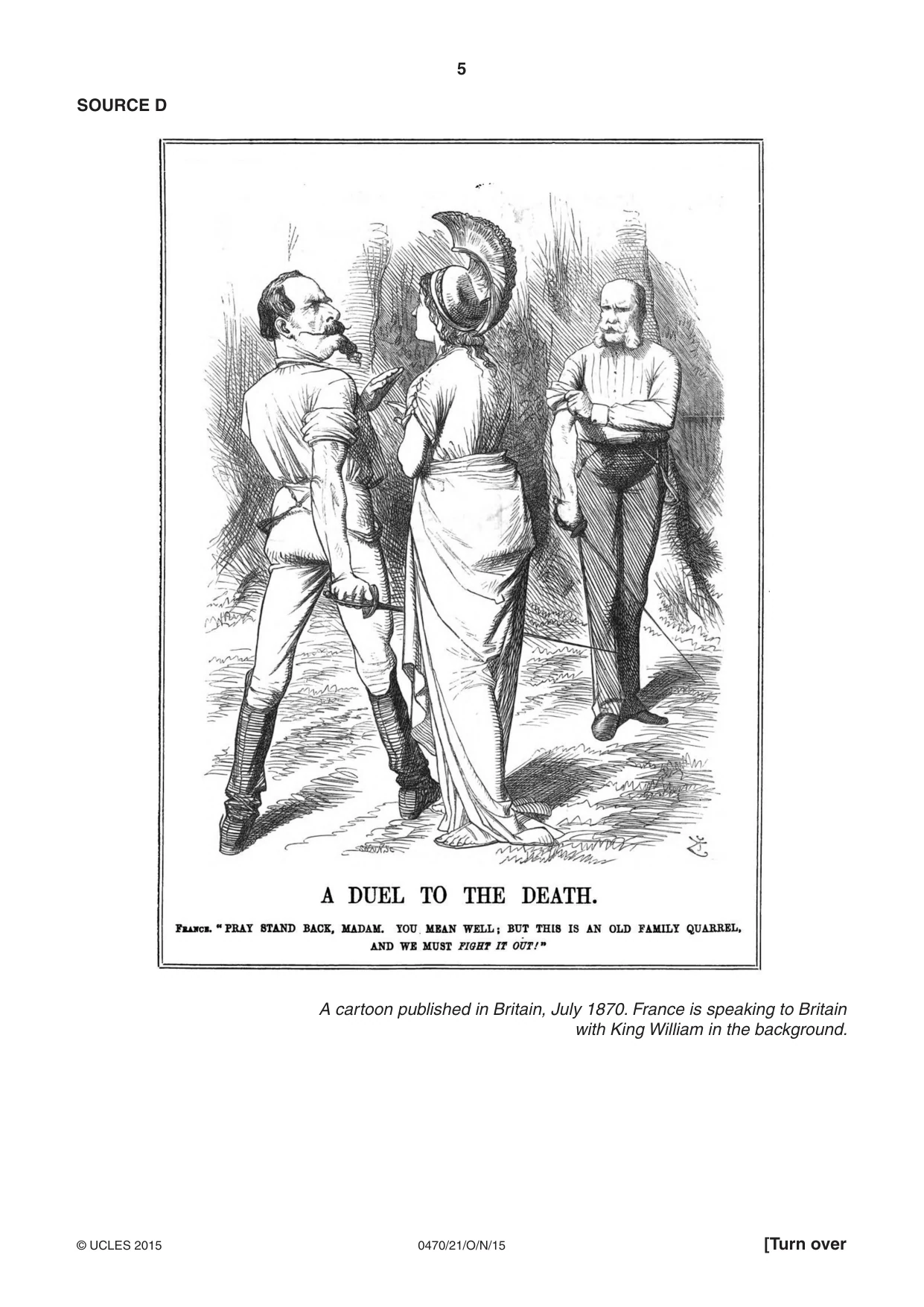Cambridge IGCSE History 0470 2015 Oct/Nov Paper 2 · Variant 1 question paper, page 5 of 16