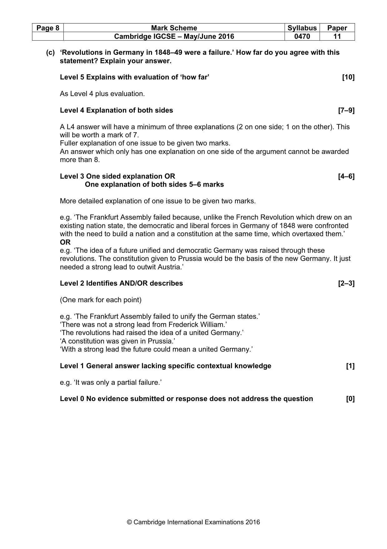Mark scheme, page 8 of 68