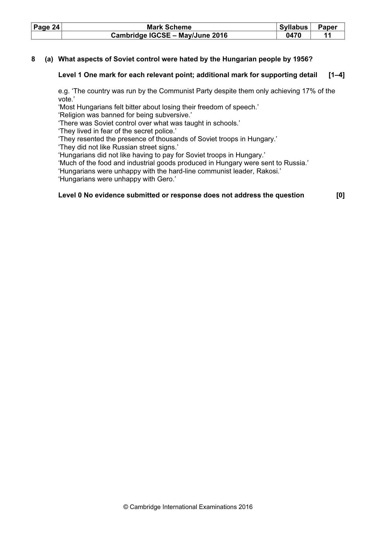 Mark scheme, page 24 of 68