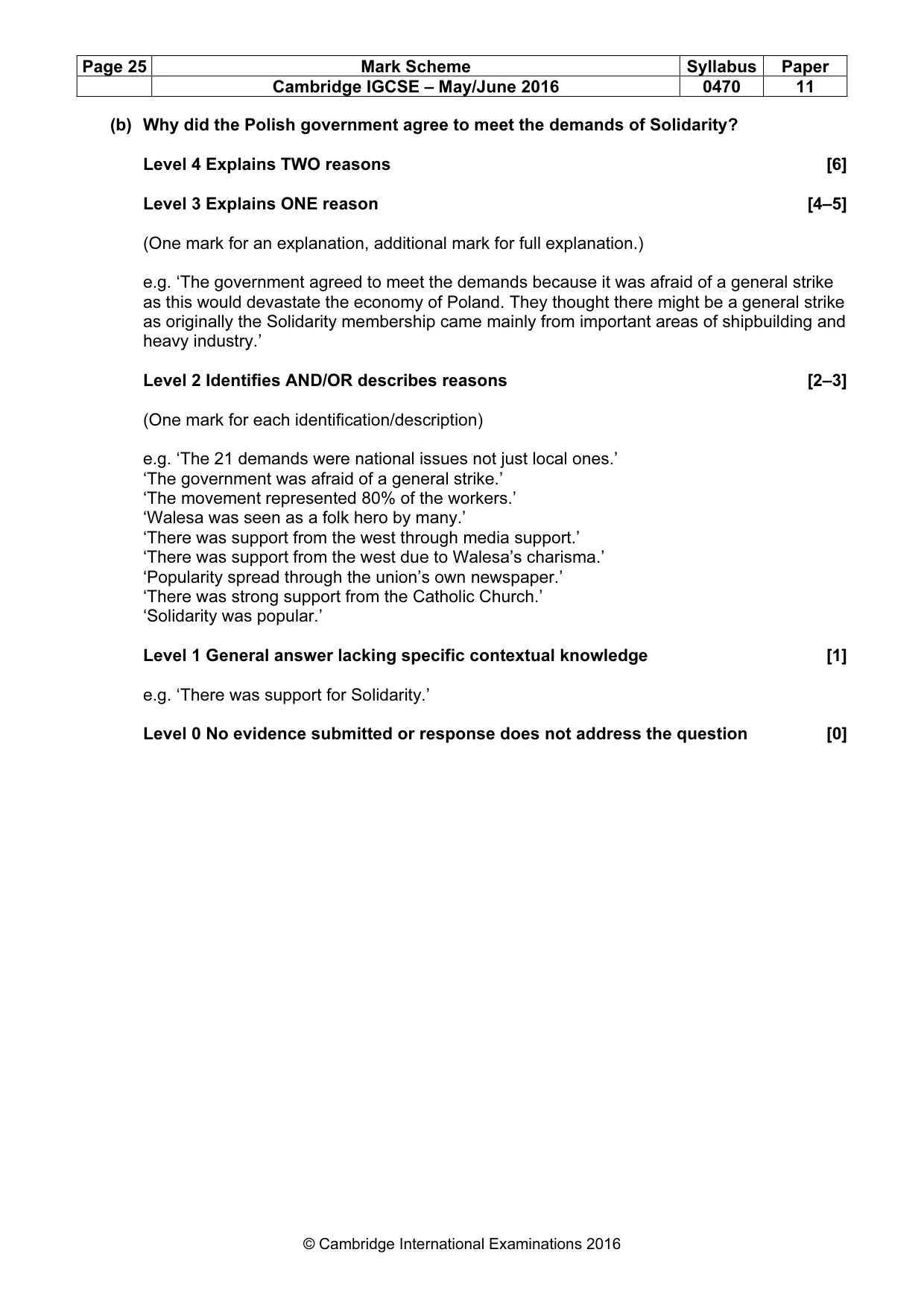 Mark scheme, page 25 of 68