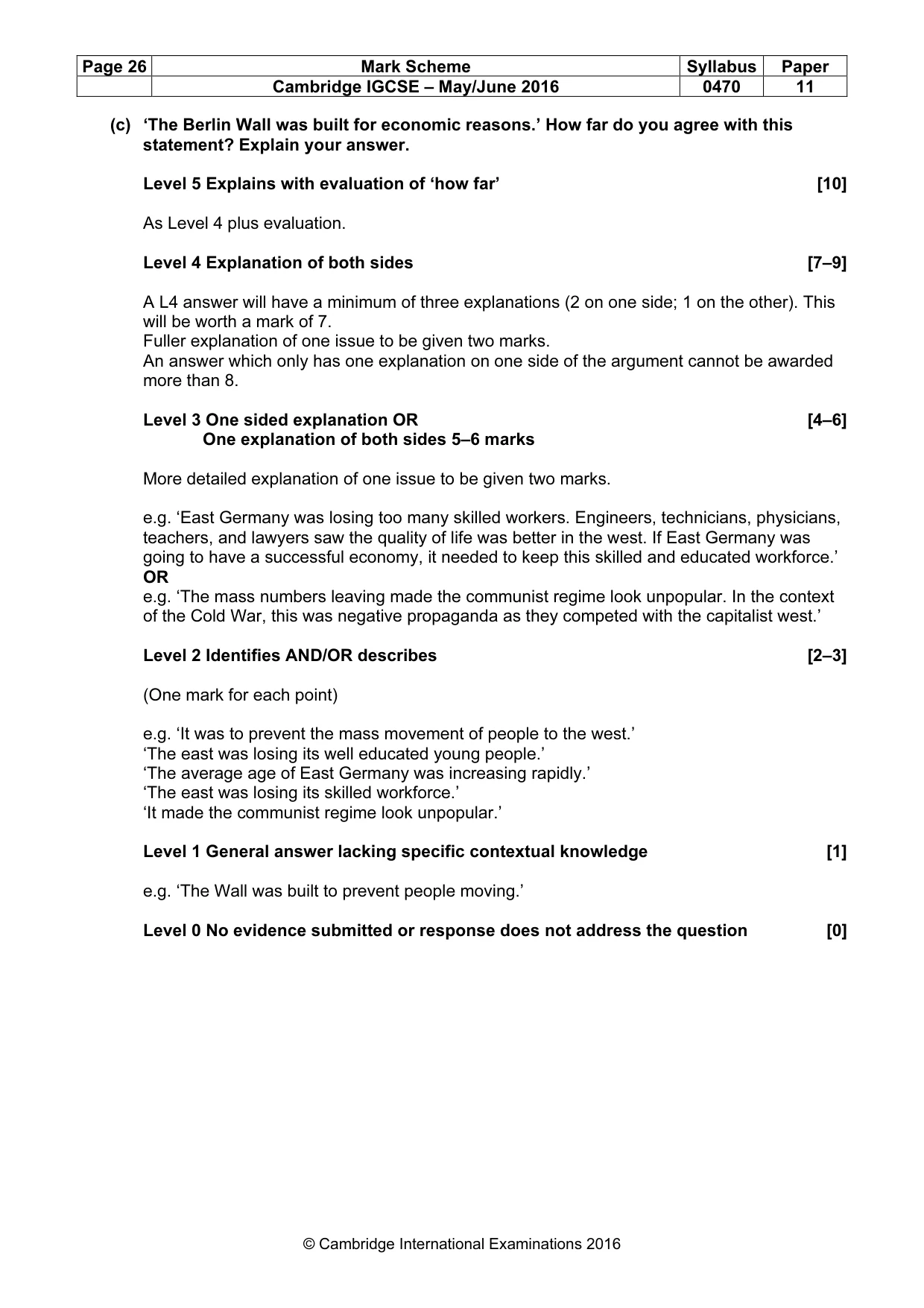Mark scheme, page 26 of 68