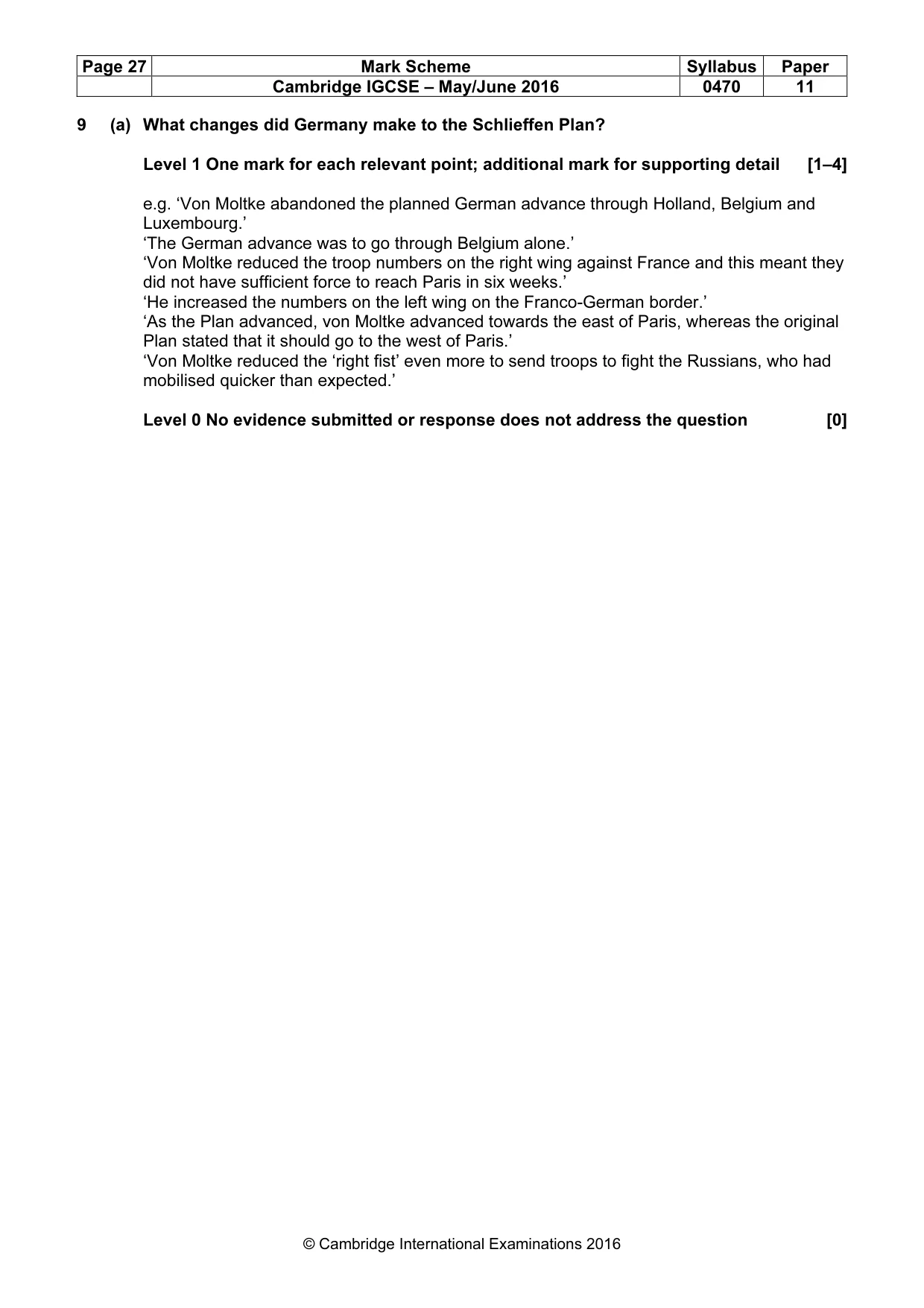 Mark scheme, page 27 of 68