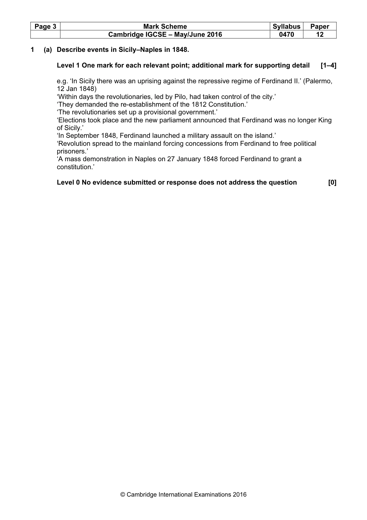 Mark scheme, page 3 of 71