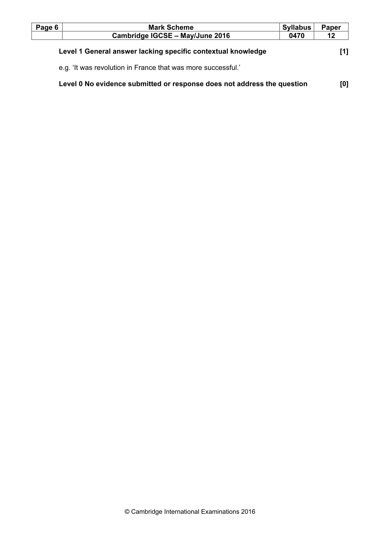 Mark scheme, page 6 of 71