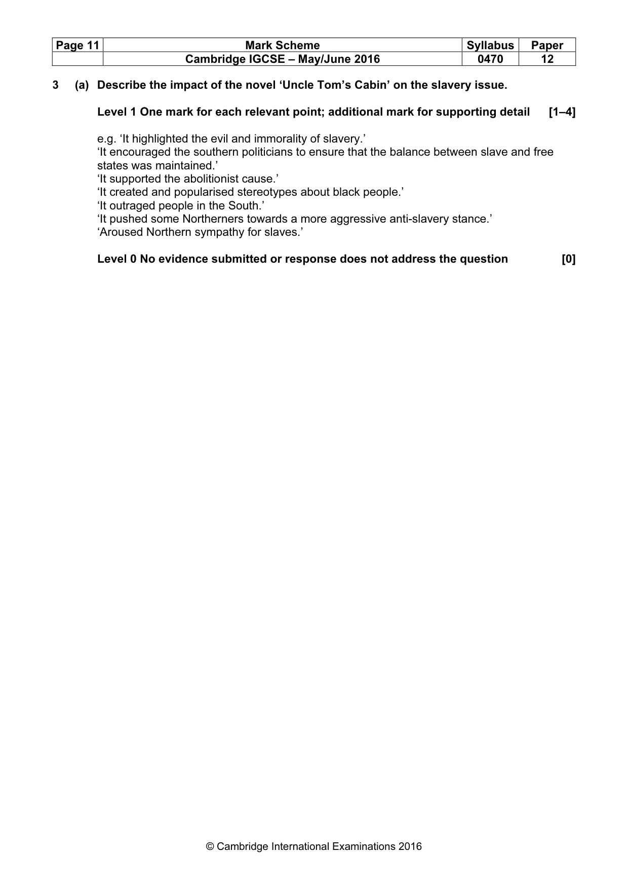 Mark scheme, page 11 of 71