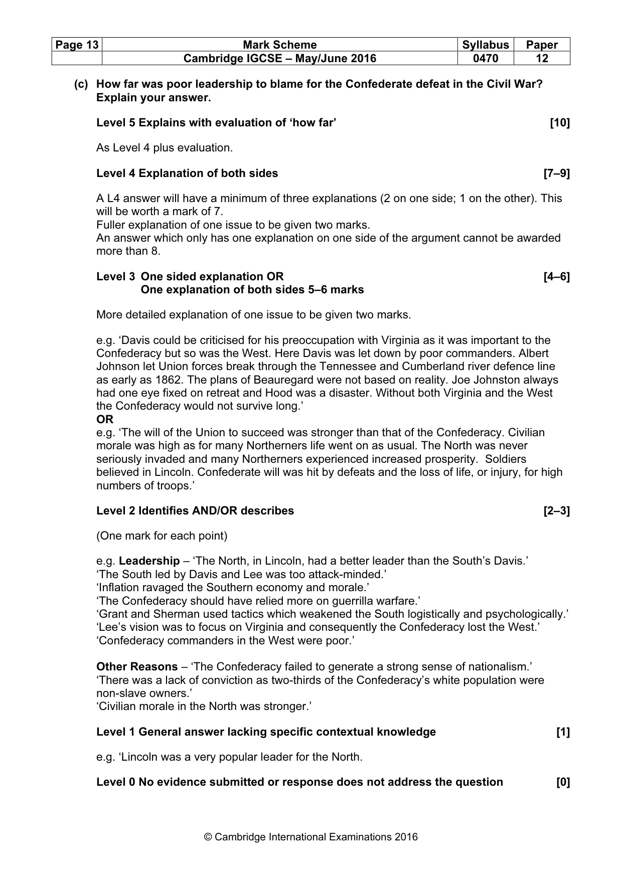 Mark scheme, page 13 of 71