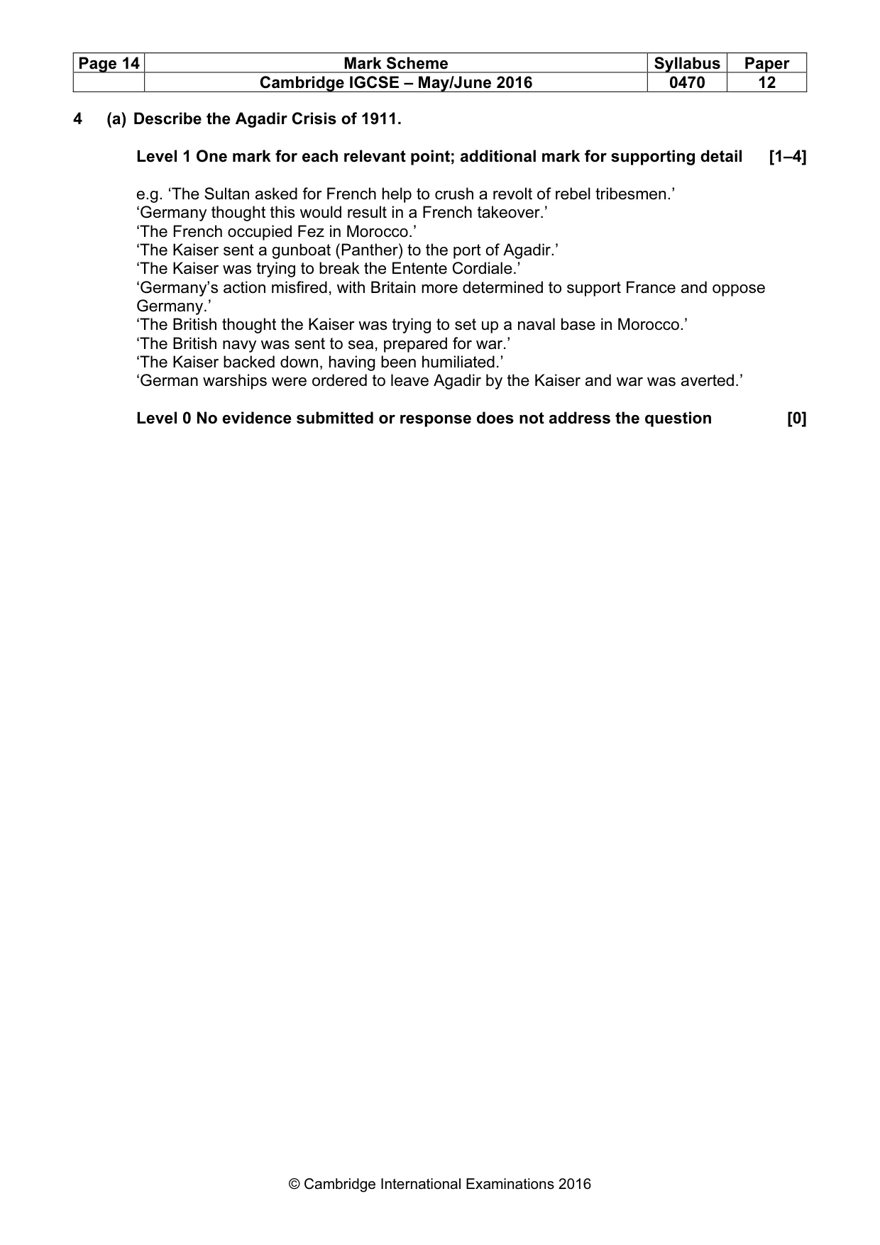 Mark scheme, page 14 of 71