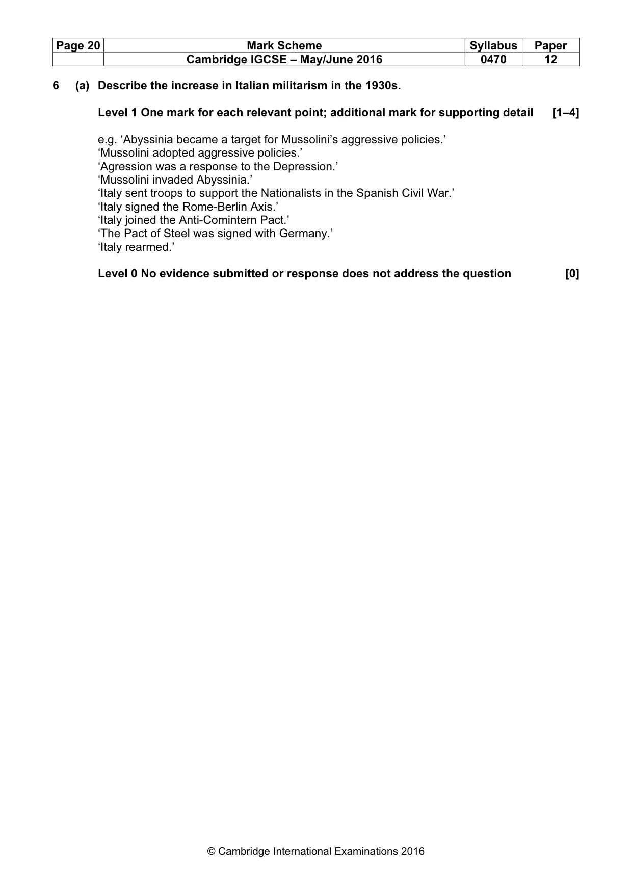 Mark scheme, page 20 of 71