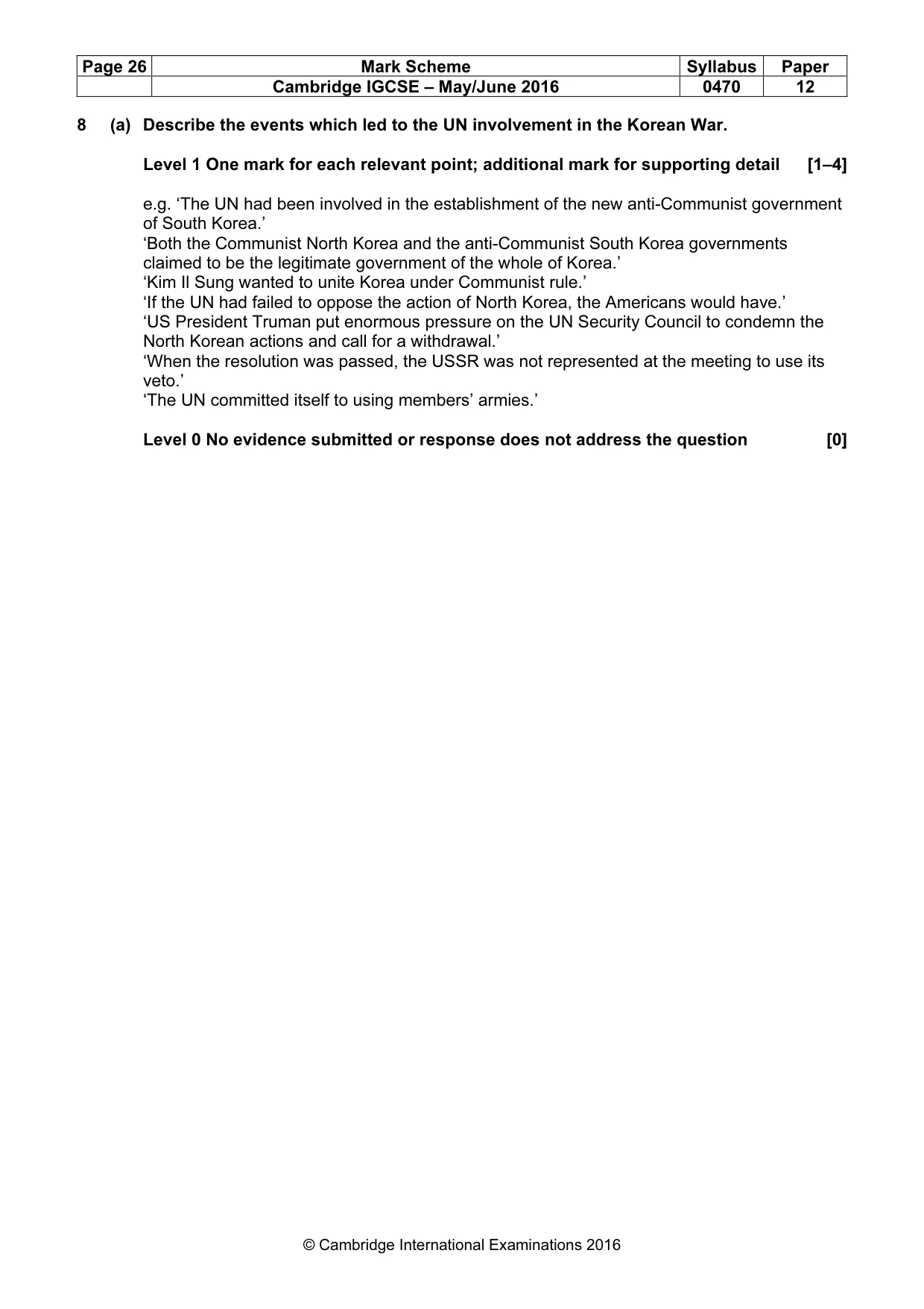 Mark scheme, page 26 of 71