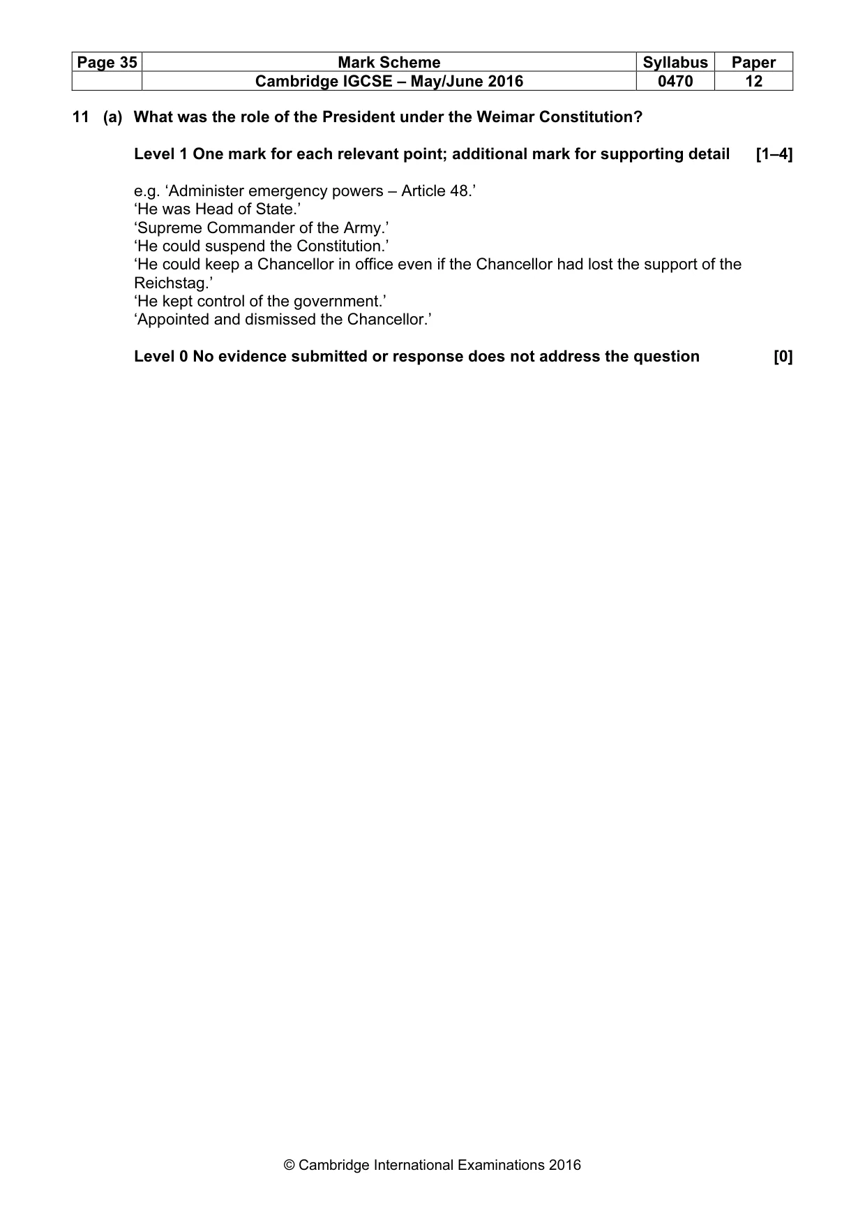 Mark scheme, page 35 of 71