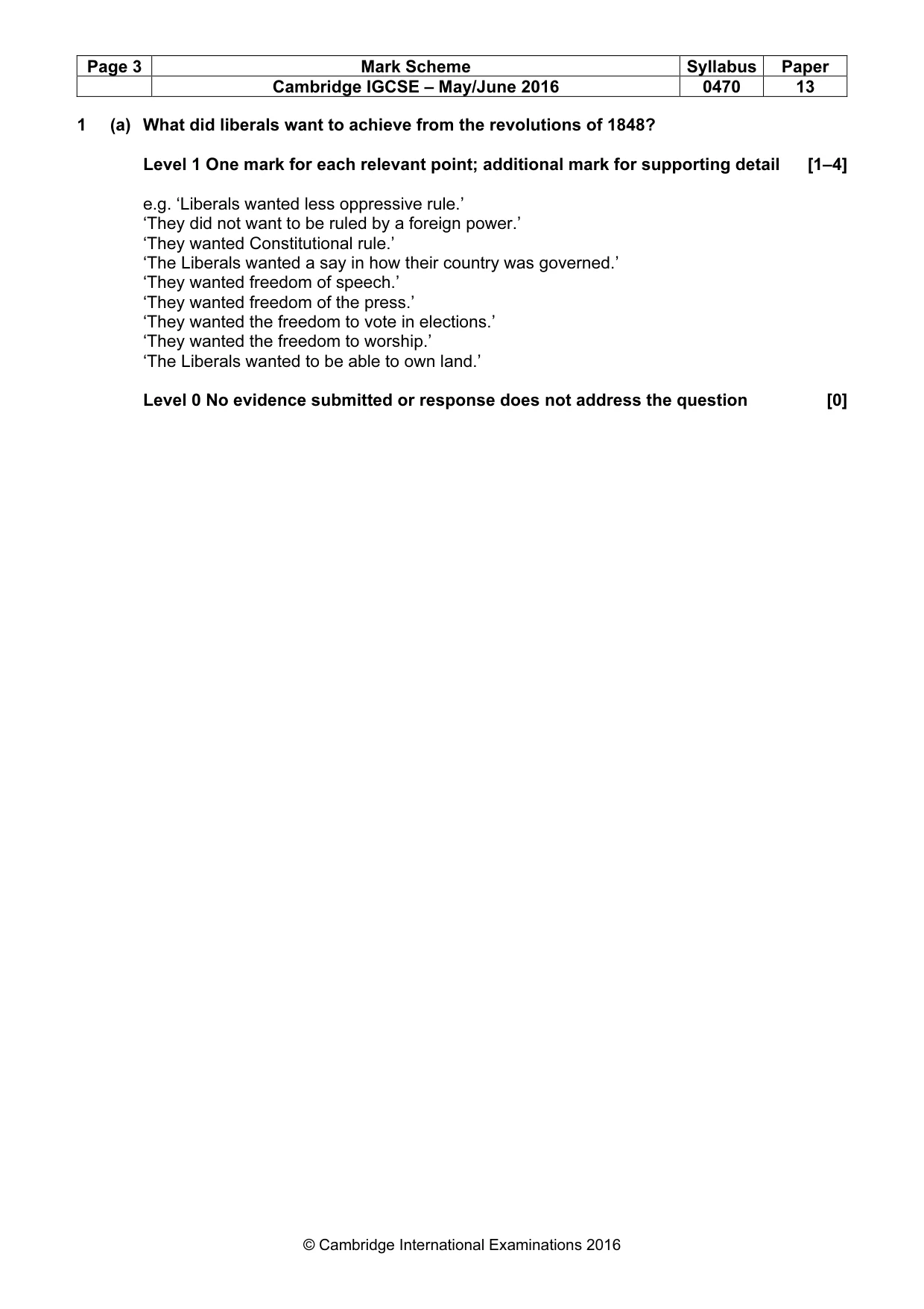Mark scheme, page 3 of 68