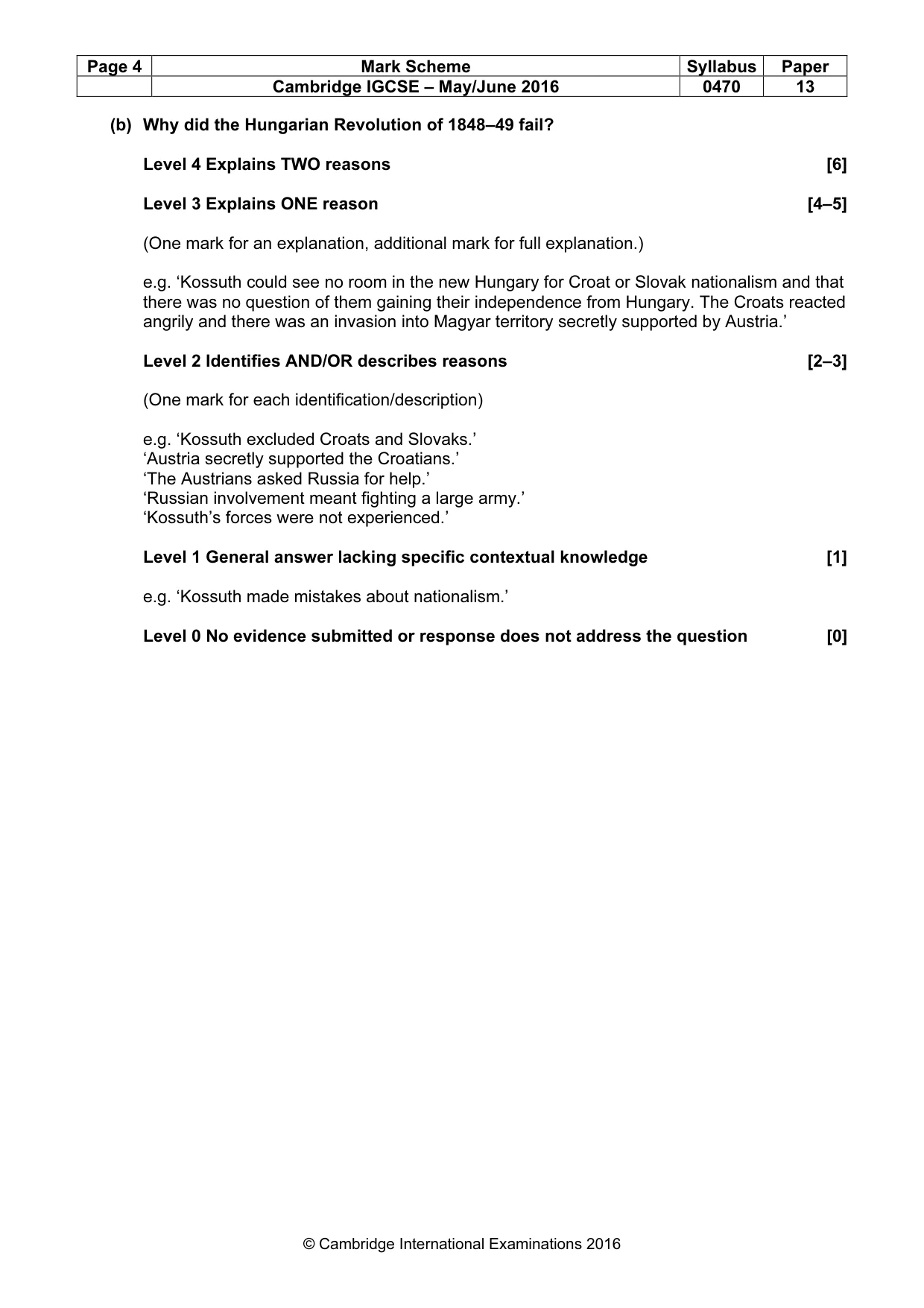 Mark scheme, page 4 of 68
