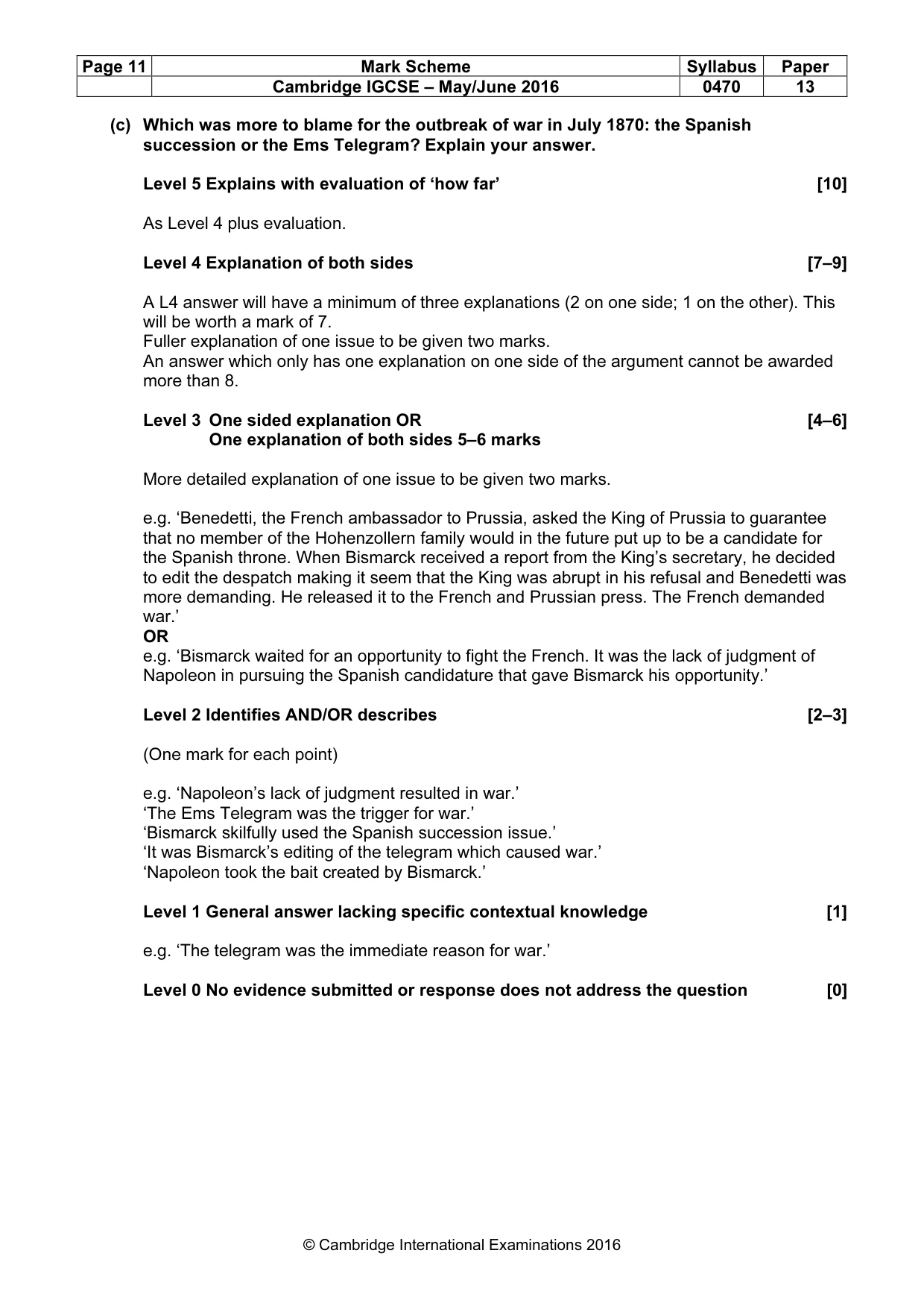 Mark scheme, page 11 of 68