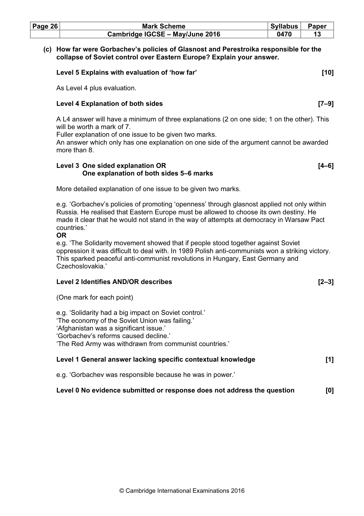 Mark scheme, page 26 of 68