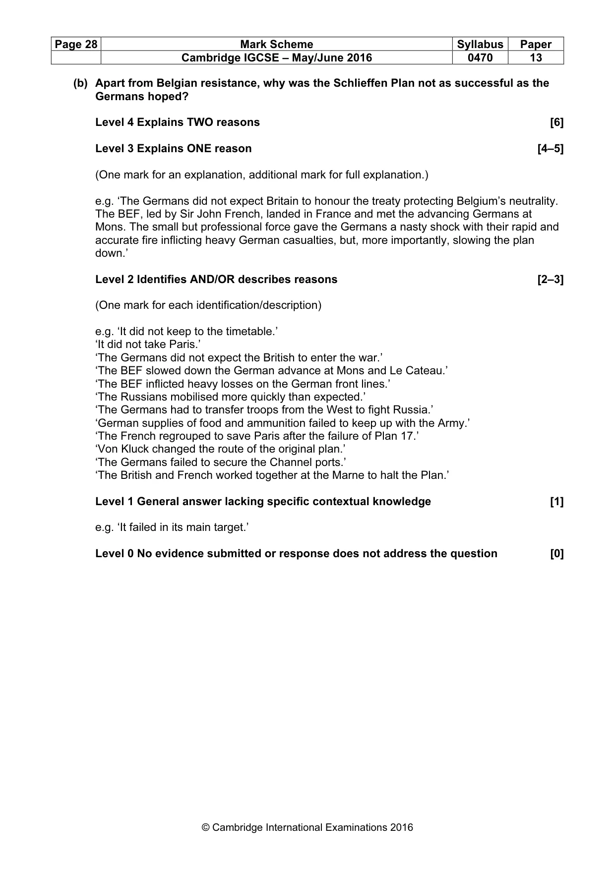 Mark scheme, page 28 of 68