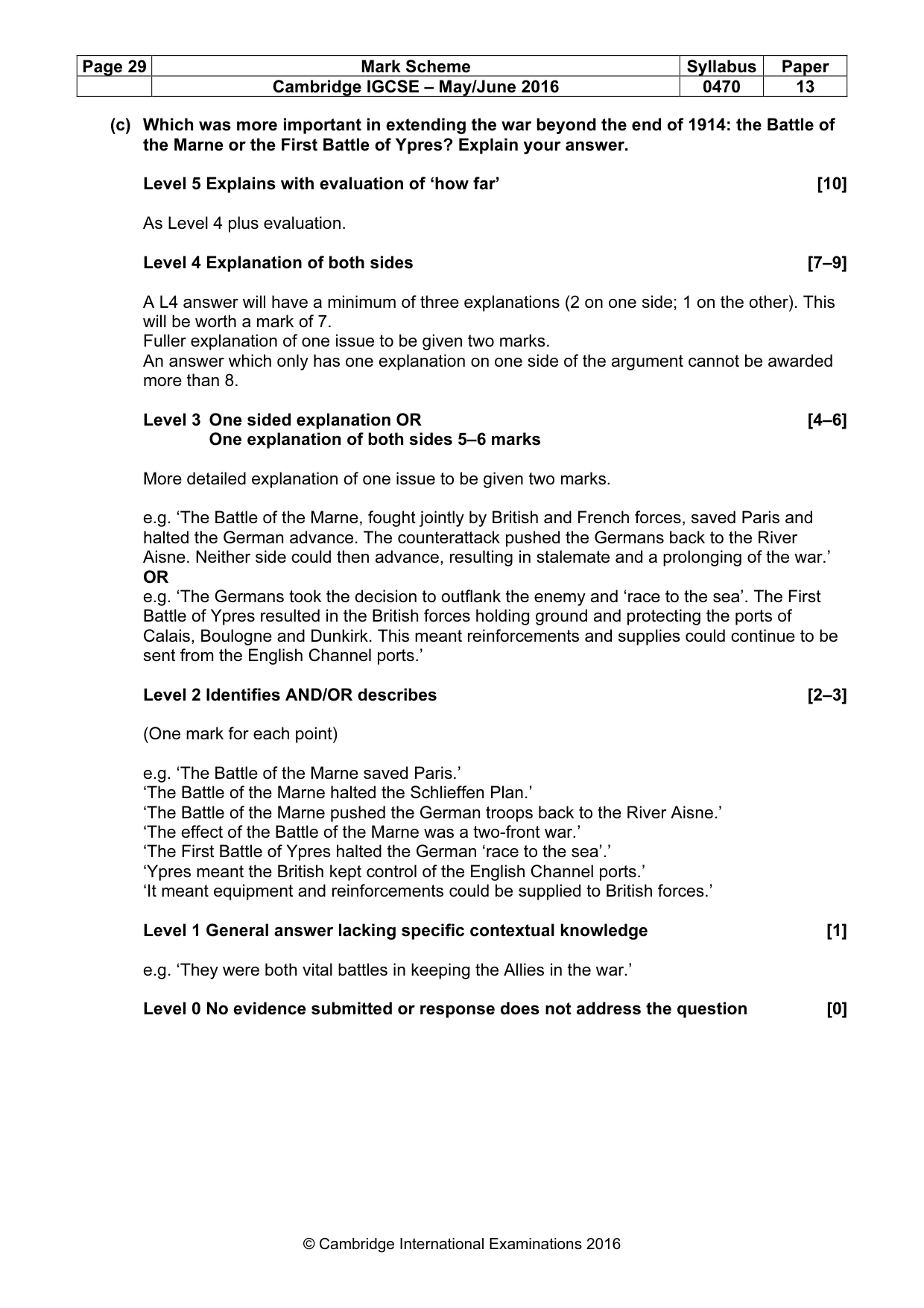 Mark scheme, page 29 of 68