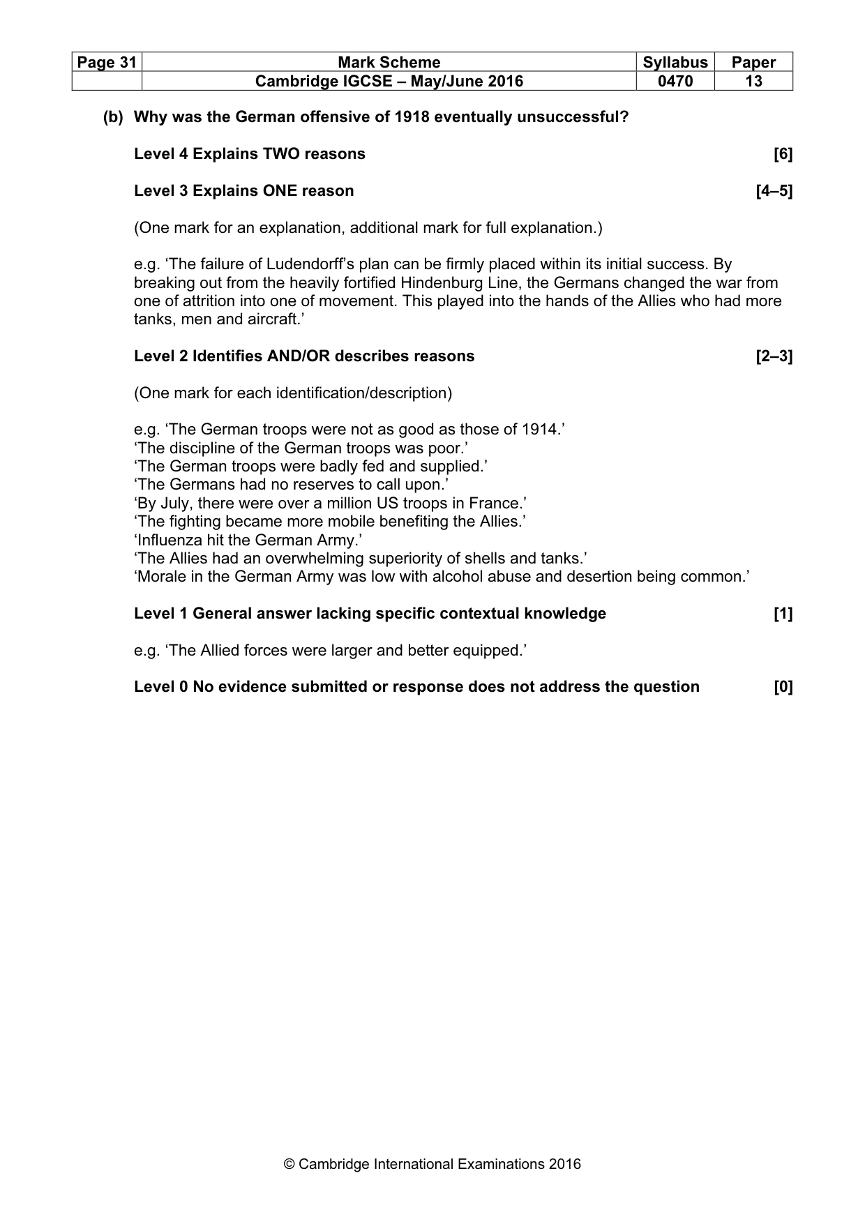 Mark scheme, page 31 of 68