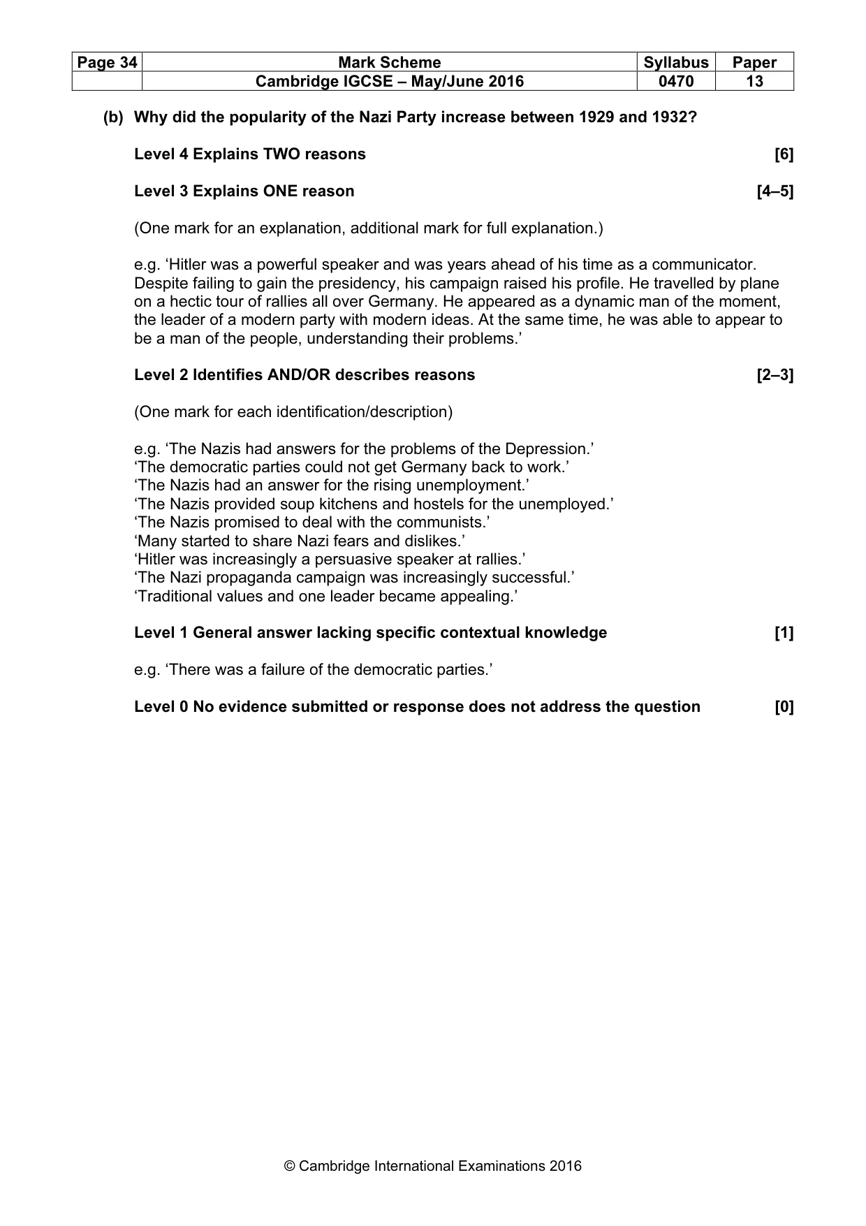Mark scheme, page 34 of 68