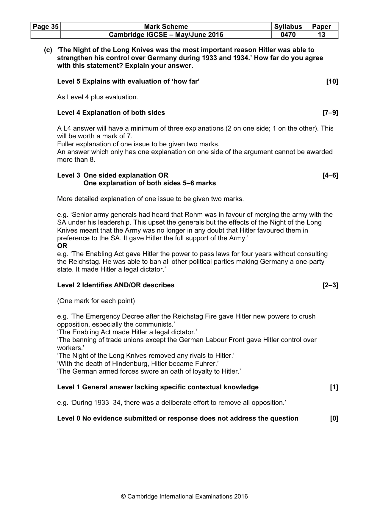 Mark scheme, page 35 of 68