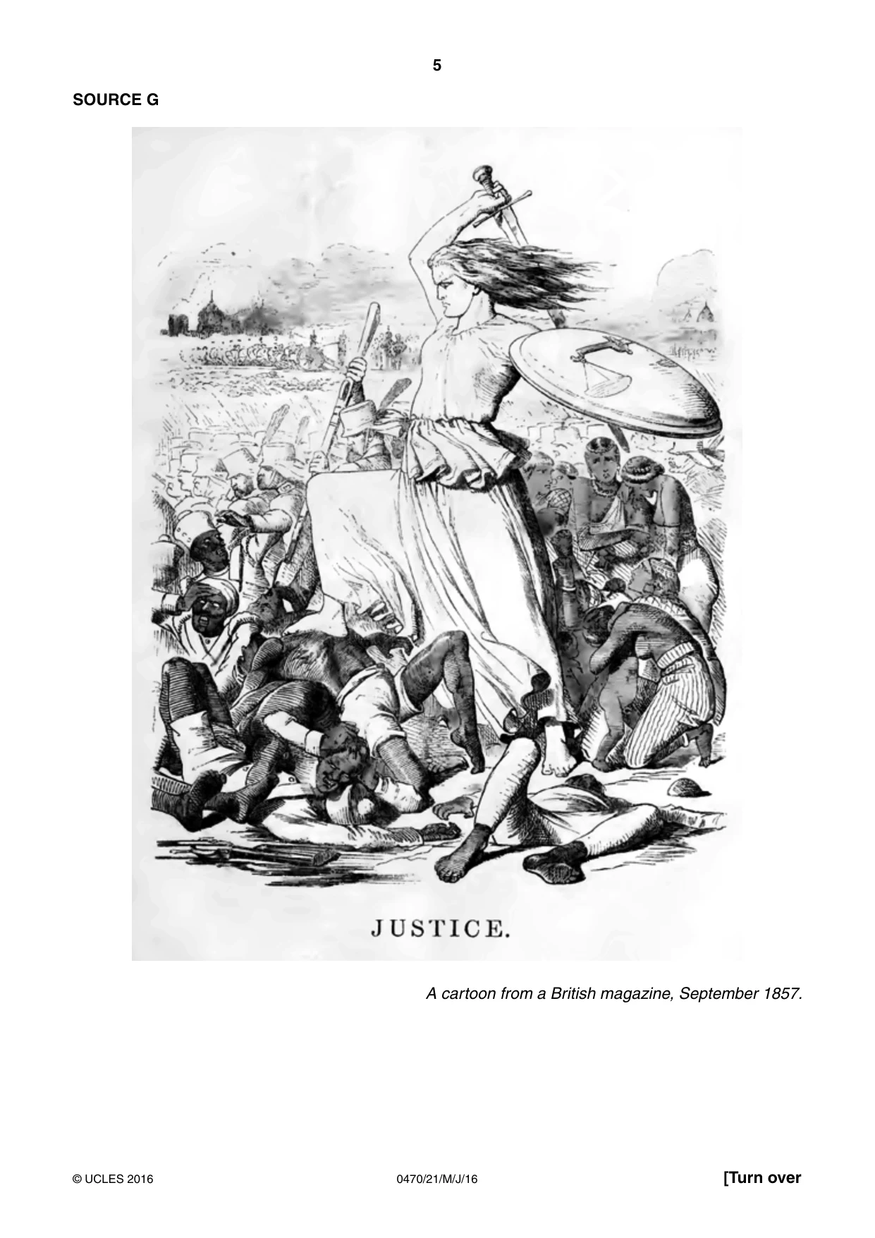 Cambridge IGCSE History 0470 2016 May/June Paper 2 · Variant 1 question paper, page 5 of 16