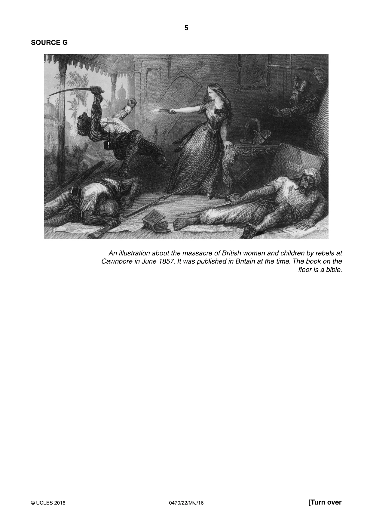 Cambridge IGCSE History 0470 2016 May/June Paper 2 · Variant 2 question paper, page 5 of 12