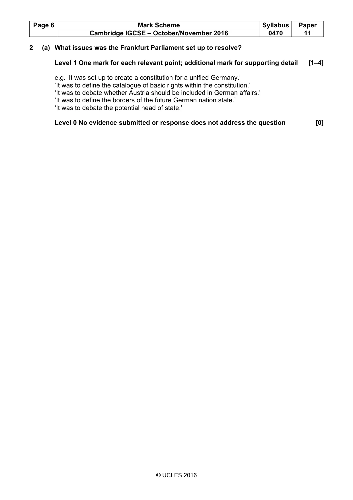 Mark scheme, page 6 of 69