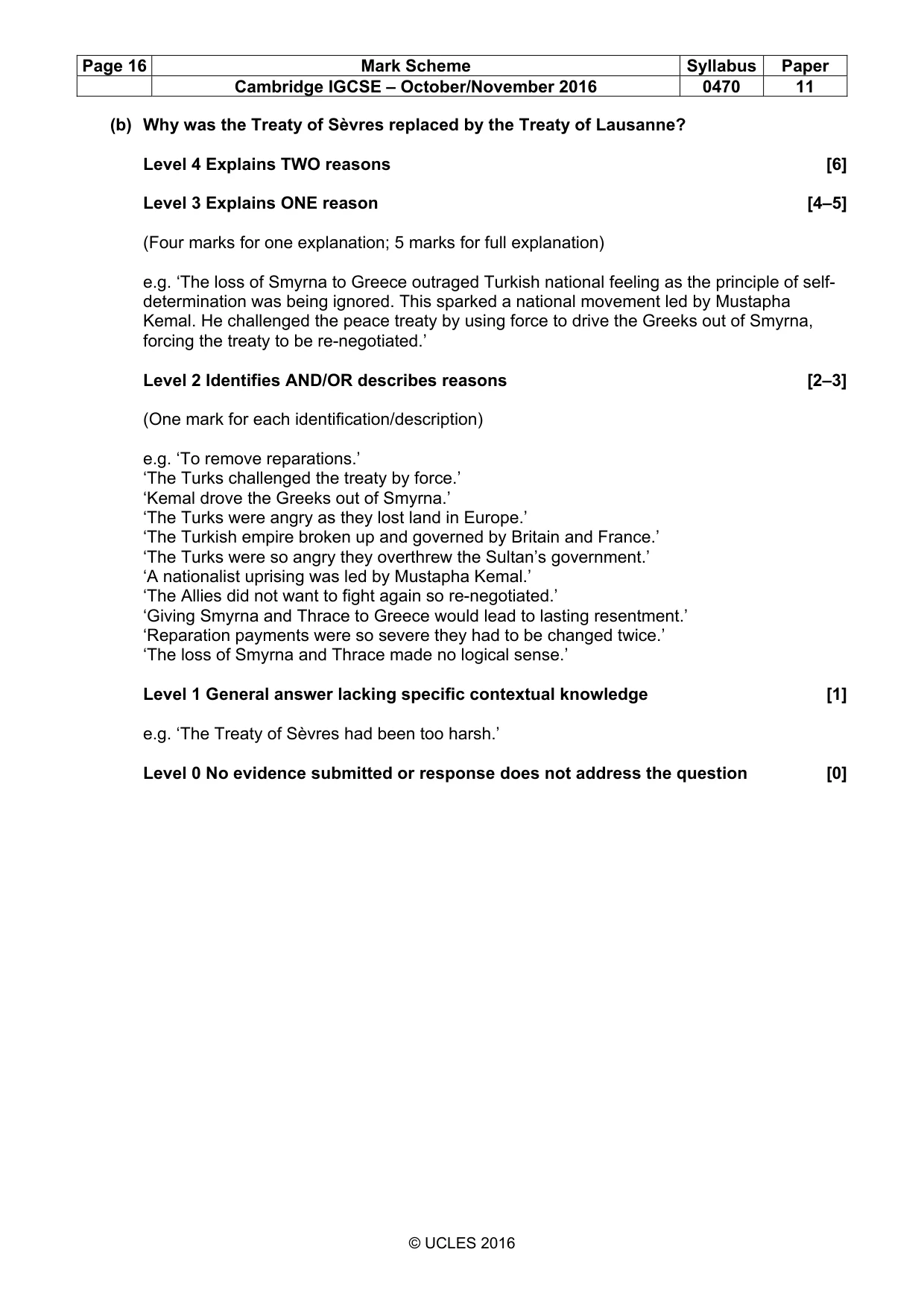 Mark scheme, page 16 of 69