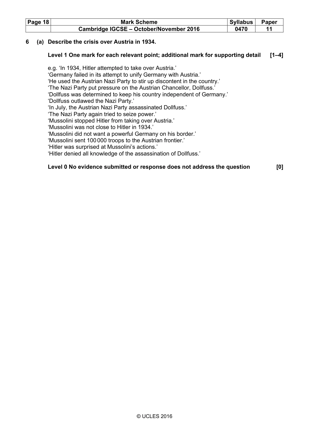 Mark scheme, page 18 of 69