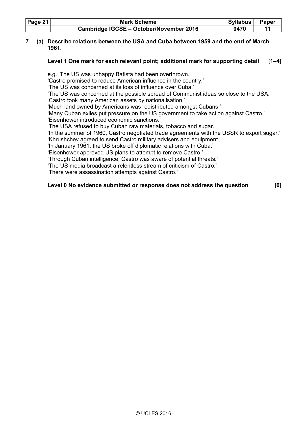 Mark scheme, page 21 of 69