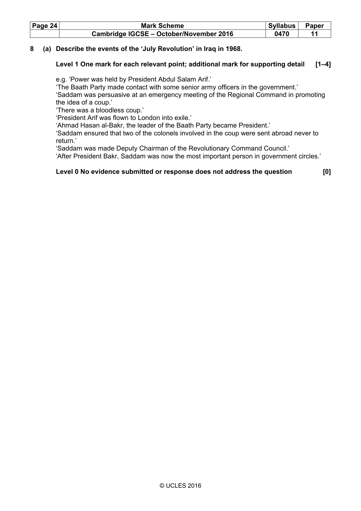 Mark scheme, page 24 of 69