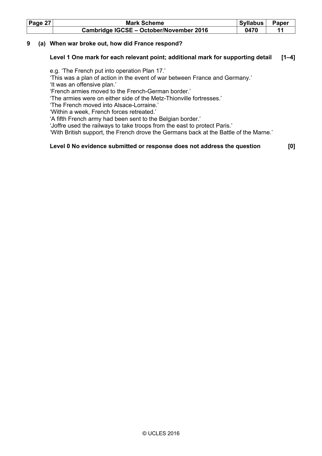 Mark scheme, page 27 of 69
