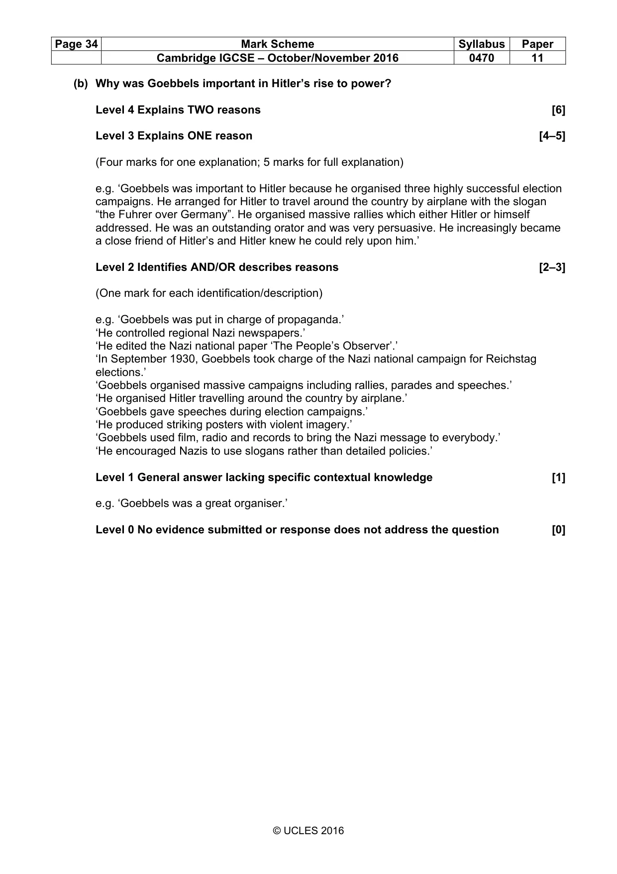 Mark scheme, page 34 of 69
