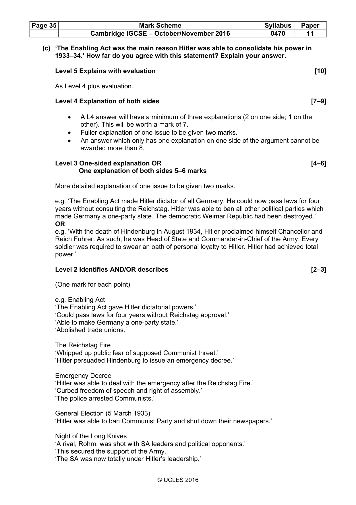 Mark scheme, page 35 of 69