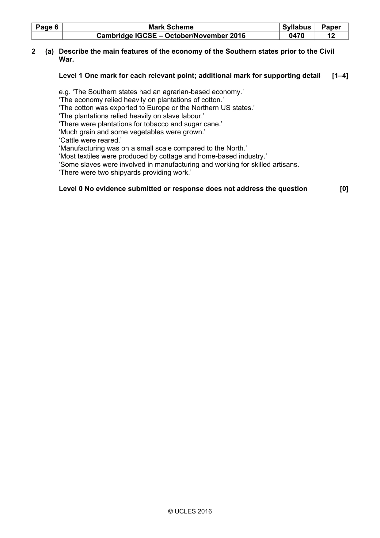 Mark scheme, page 6 of 68