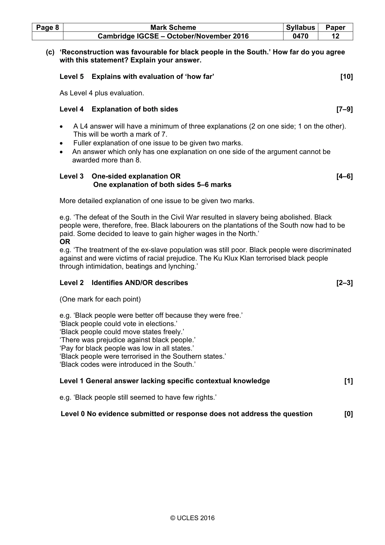 Mark scheme, page 8 of 68