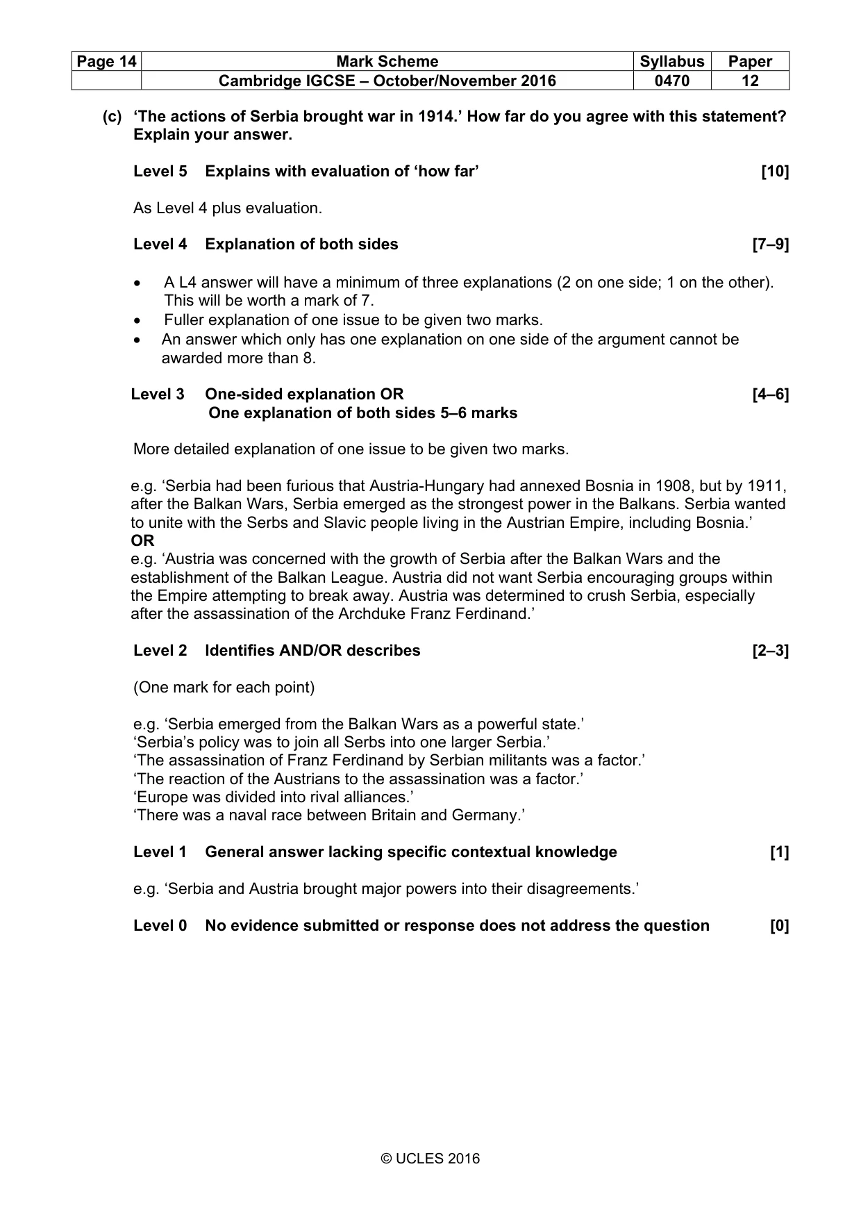 Mark scheme, page 14 of 68