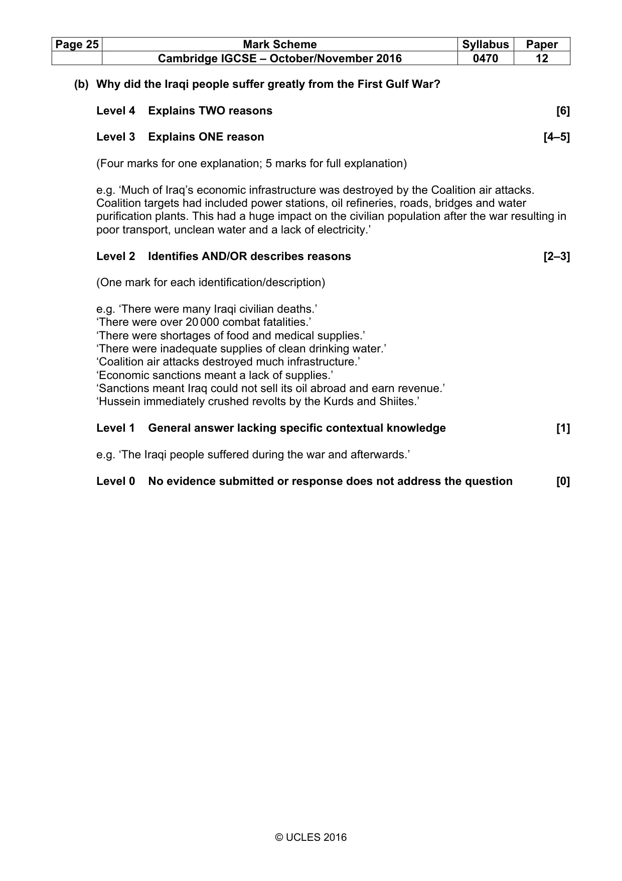 Mark scheme, page 25 of 68