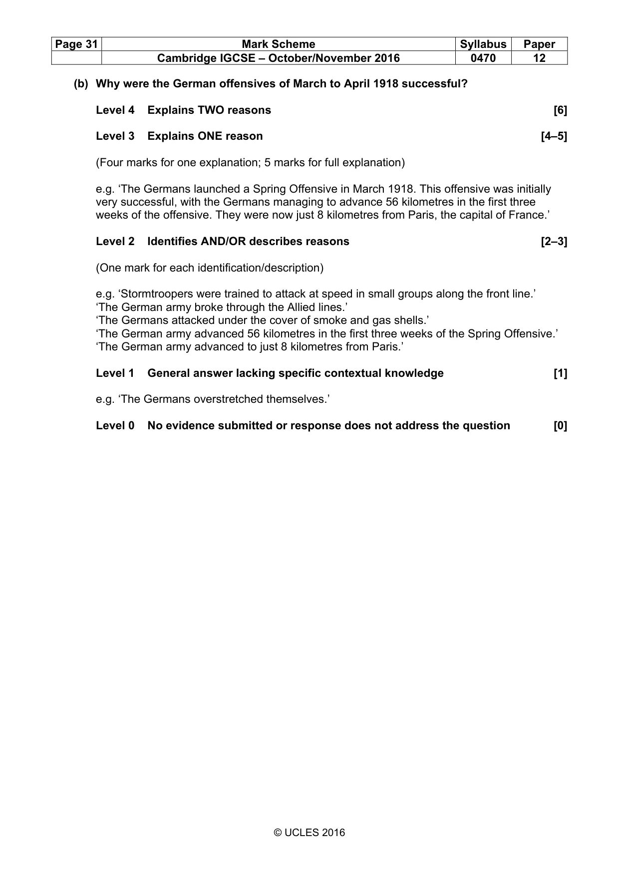 Mark scheme, page 31 of 68