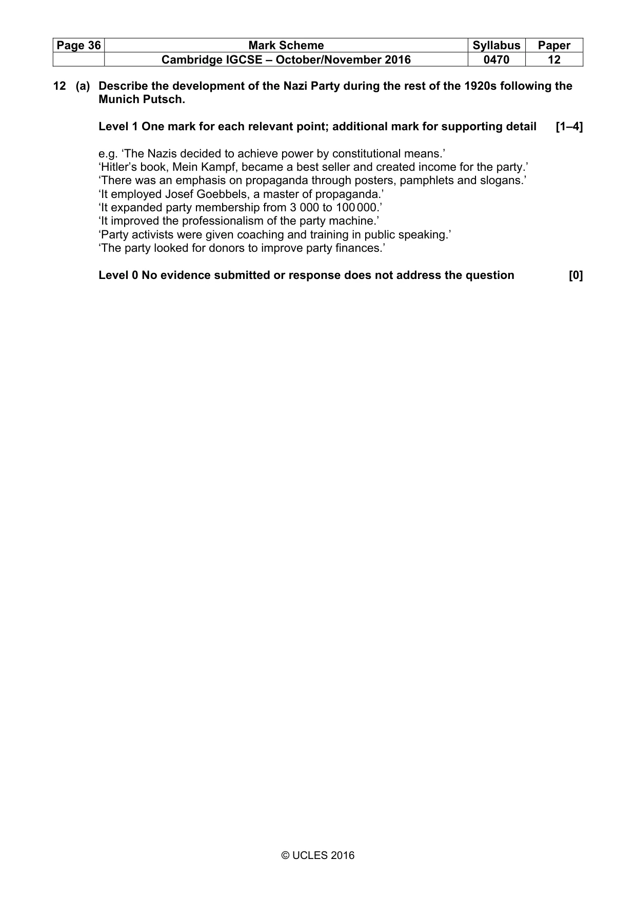 Mark scheme, page 36 of 68