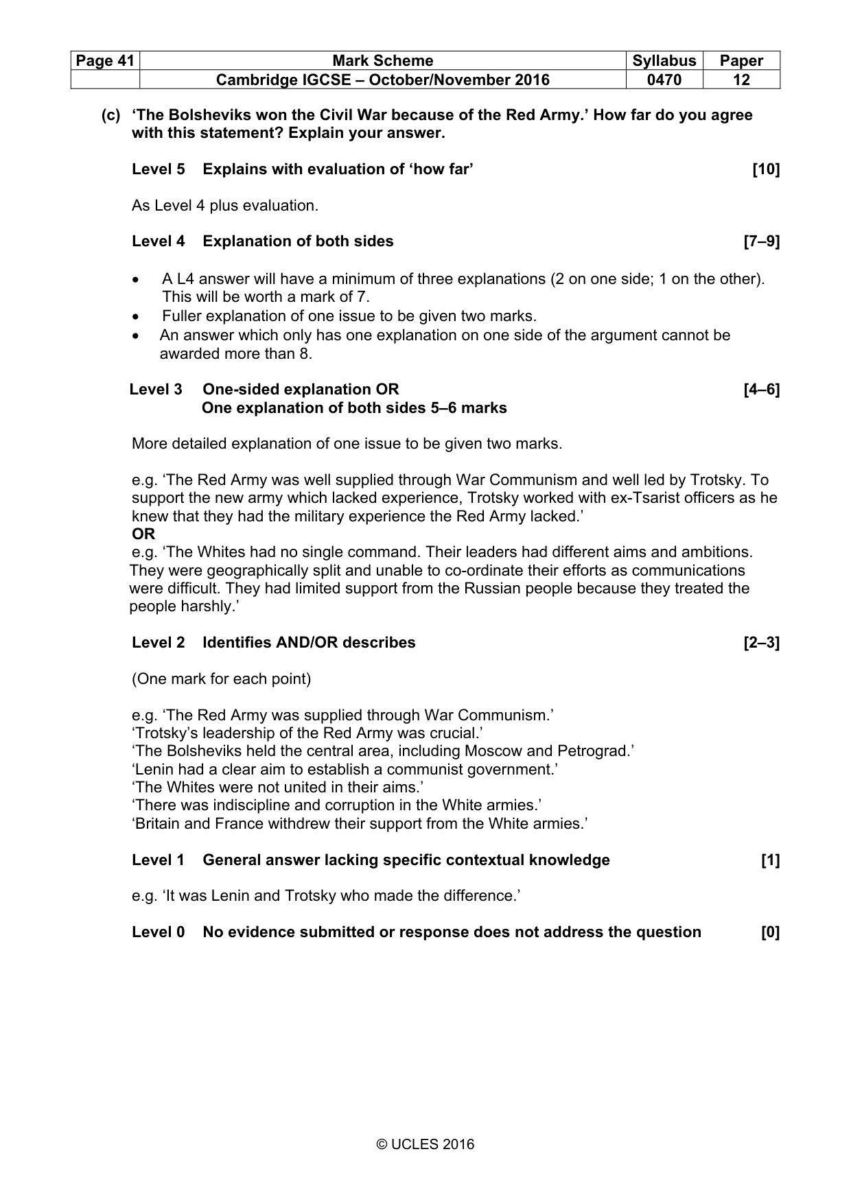 Mark scheme, page 41 of 68